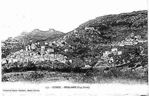 Ville de ROGLIANO Carte postale ancienne