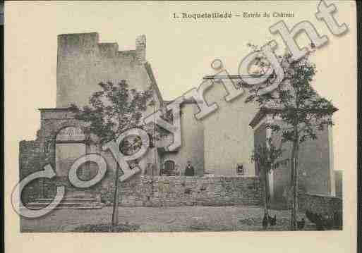 Ville de ROQUETAILLADE Carte postale ancienne
