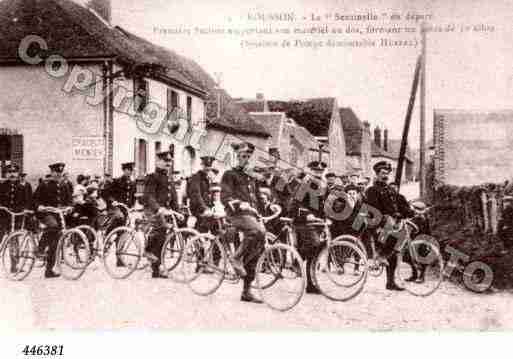 Ville de ROUSSON Carte postale ancienne