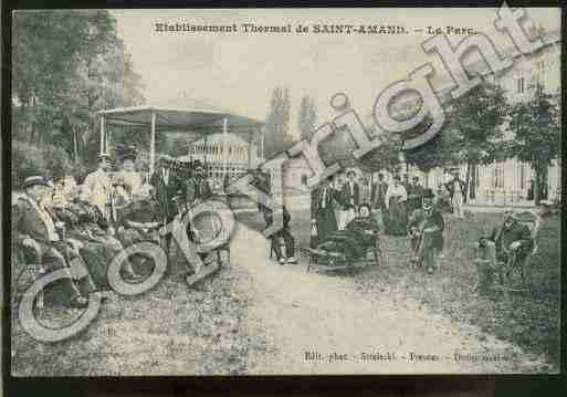 Ville de SAINTAMANDLESEAUX Carte postale ancienne Ville de SAINTAMANDLESEAUX Carte postale ancienne