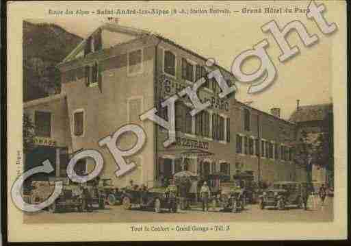 Ville de SAINTANDRELESALPES Carte postale ancienne Ville de SAINTANDRELESALPES Carte postale ancienne