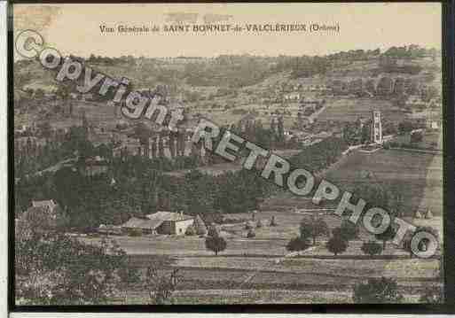 Ville de SAINTBONNETDEVALCLERIEUX Carte postale ancienne