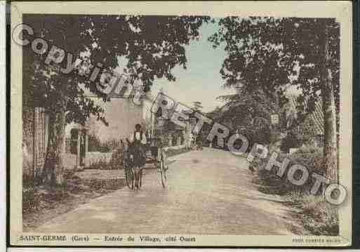 Ville de SAINTGERME Carte postale ancienne