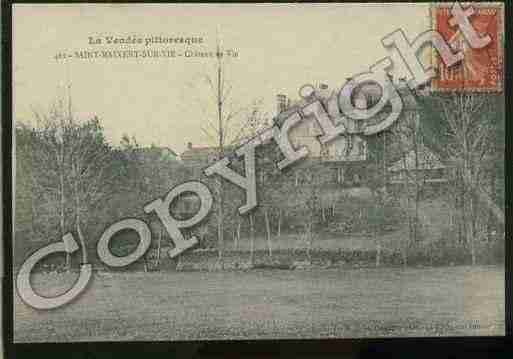 Ville de SAINTMAIXENTSURVIE Carte postale ancienne