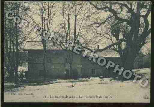 Ville de SAINTMAXIMIN Carte postale ancienne