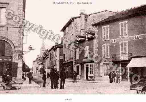 Ville de SAINTPALAIS Carte postale ancienne