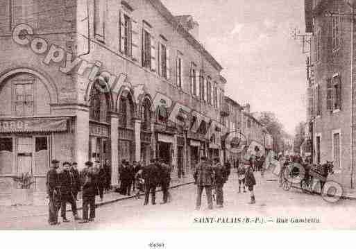 Ville de SAINTPALAIS Carte postale ancienne