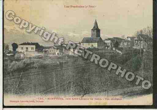 Ville de SAINTPAUL Carte postale ancienne