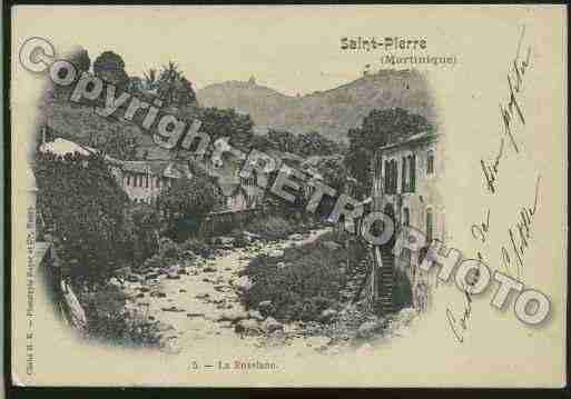 Ville de SAINTPIERRE Carte postale ancienne