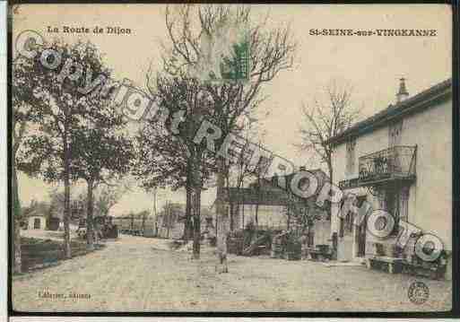 Ville de SAINTSEINESURVINGEANNE Carte postale ancienne