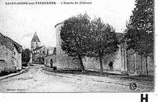 Ville de SAINTSEINESURVINGEANNE Carte postale ancienne