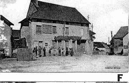 Ville de SAINTSEINESURVINGEANNE Carte postale ancienne