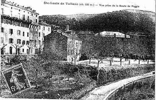 Ville de SANTALUCIADITALLANO Carte postale ancienne