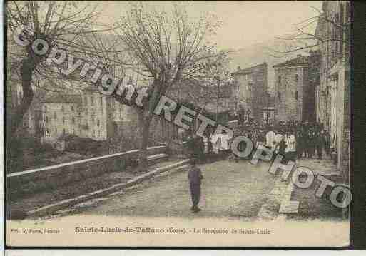 Ville de SANTALUCIADITALLANO Carte postale ancienne Ville de SANTALUCIADITALLANO Carte postale ancienne