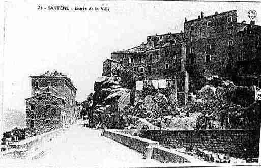 Ville de SARTENE Carte postale ancienne