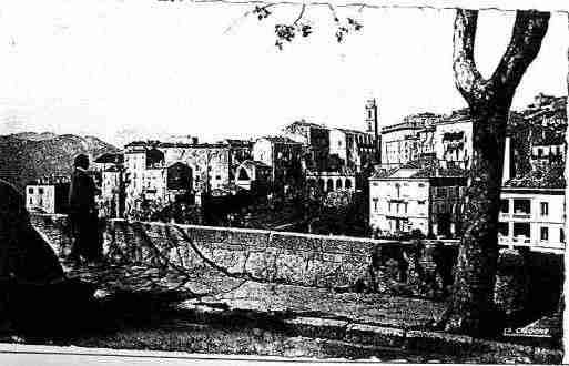Ville de SARTENE Carte postale ancienne