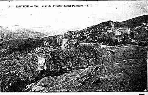 Ville de SARTENE Carte postale ancienne