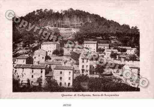 Ville de SERRADISCOPAMENE Carte postale ancienne