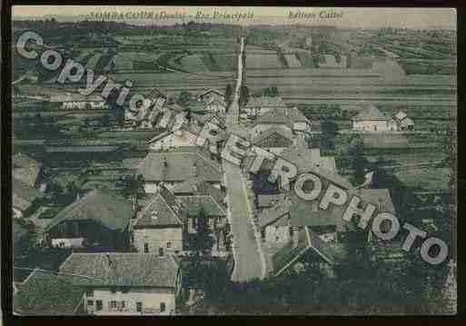 Ville de SOMBACOUR Carte postale ancienne