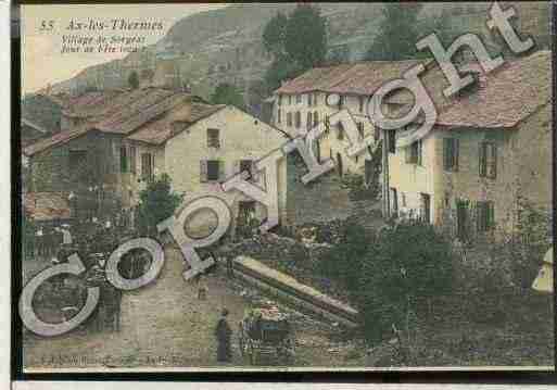 Ville de SORGEAT Carte postale ancienne