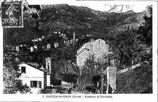 Ville de STAZZONA Carte postale ancienne