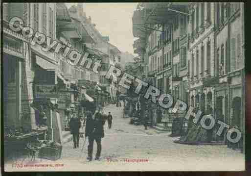 Ville de THUN Carte postale ancienne Ville de THUN Carte postale ancienne