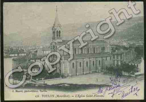 Ville de TOULON Carte postale ancienne