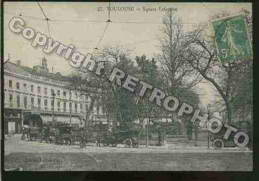 Ville de TOULOUSE Carte postale ancienne Ville de TOULOUSE Carte postale ancienne