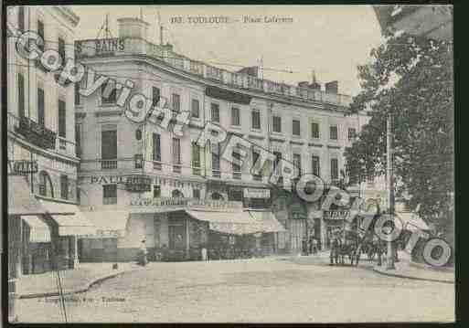 Ville de TOULOUSE Carte postale ancienne Ville de TOULOUSE Carte postale ancienne