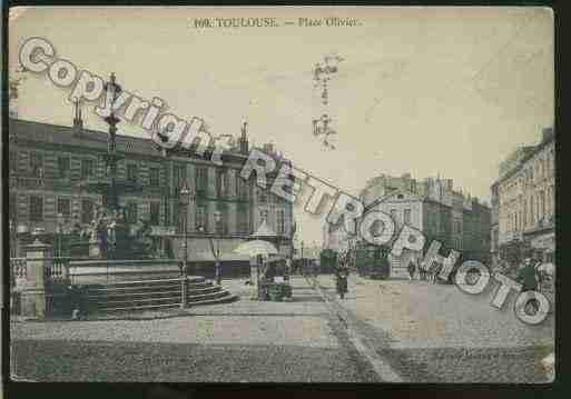 Ville de TOULOUSE Carte postale ancienne