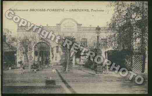 Ville de TOULOUSE Carte postale ancienne