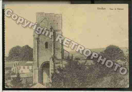 Ville de VERDUN Carte postale ancienne