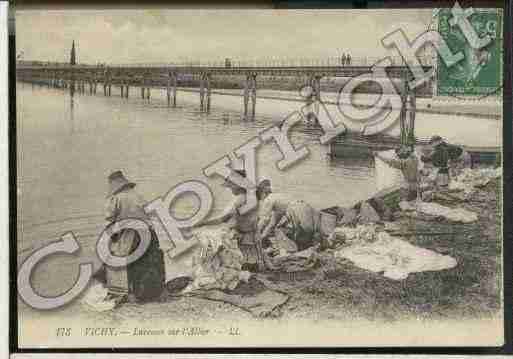 Ville de VICHY Carte postale ancienne