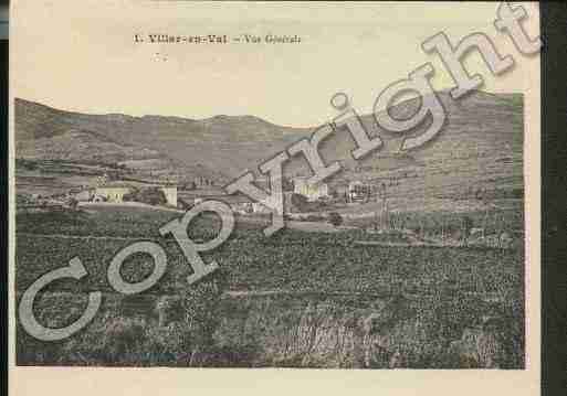 Ville de VILLARENVAL Carte postale ancienne