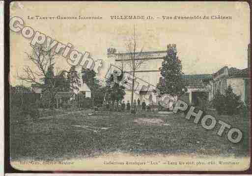 Ville de VILLEMADE Carte postale ancienne