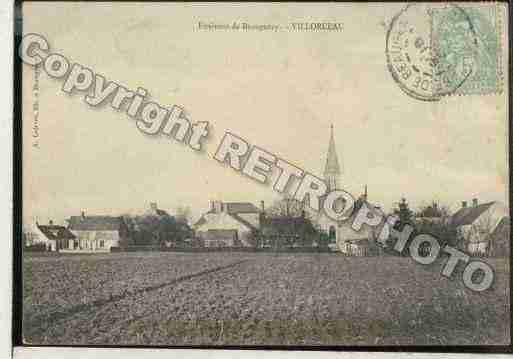 Ville de VILLORCEAU Carte postale ancienne