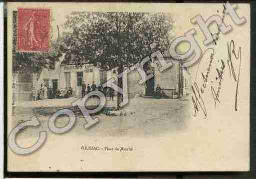 Ville de VOUSSAC Carte postale ancienne