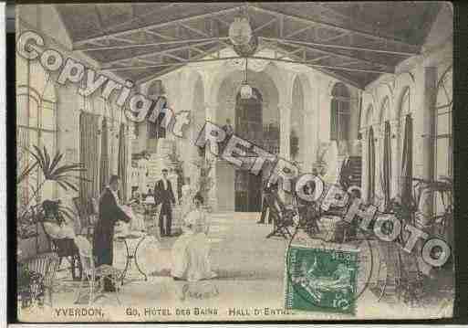 Ville de YVERDON Carte postale ancienne Ville de YVERDON Carte postale ancienne