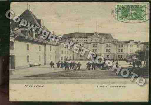 Ville de YVERDON Carte postale ancienne Ville de YVERDON Carte postale ancienne