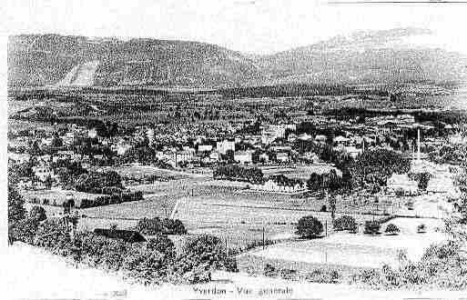 Ville de YVERDON Carte postale ancienne Ville de YVERDON Carte postale ancienne