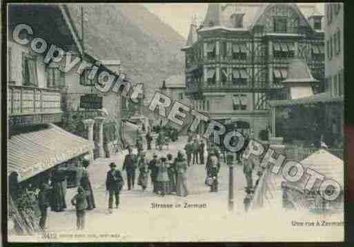 Ville de ZERMATT Carte postale ancienne Ville de ZERMATT Carte postale ancienne