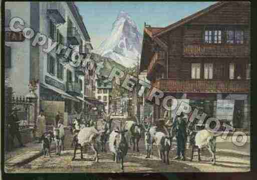 Ville de ZERMATT Carte postale ancienne Ville de ZERMATT Carte postale ancienne