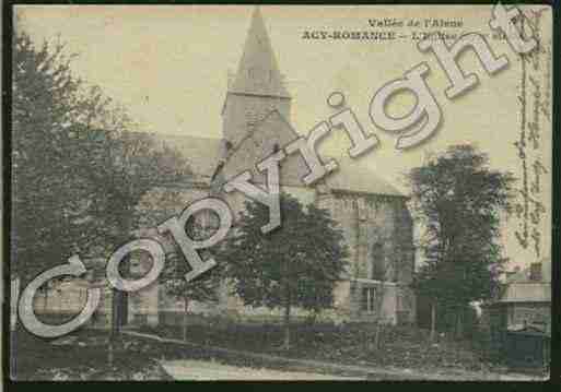 Ville de ACYROMANCE Carte postale ancienne