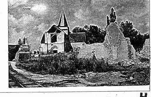 Ville de AGUILCOURT Carte postale ancienne