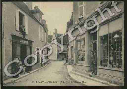 Ville de AINAYLECHATEAU Carte postale ancienne