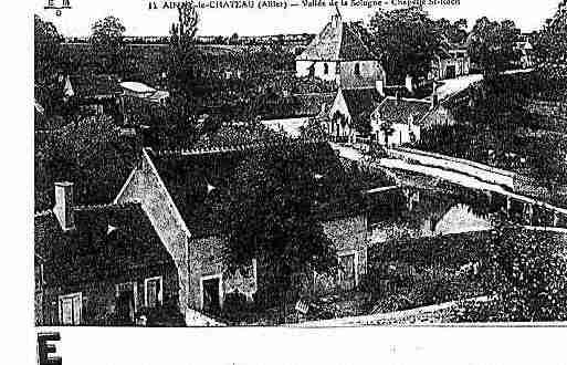 Ville de AINAYLECHATEAU Carte postale ancienne