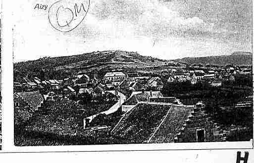 Ville de AIZYJOUY Carte postale ancienne