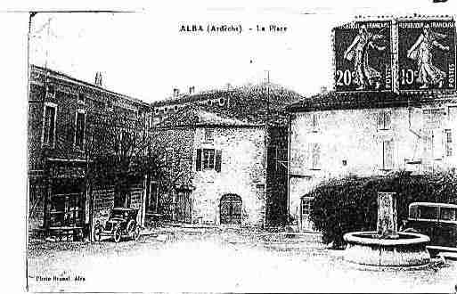 Ville de ALBALAROMAINE Carte postale ancienne