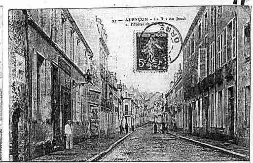 Ville de ALENCON Carte postale ancienne