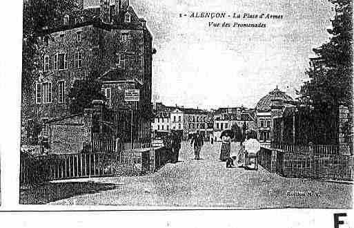 Ville de ALENCON Carte postale ancienne